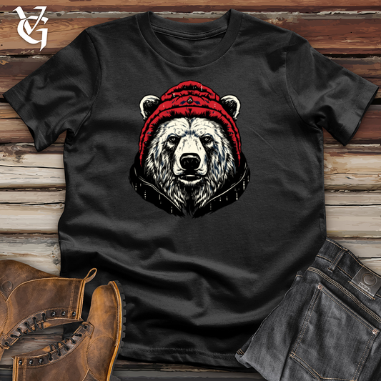 Vintage Beanie Bruin Cotton Tee