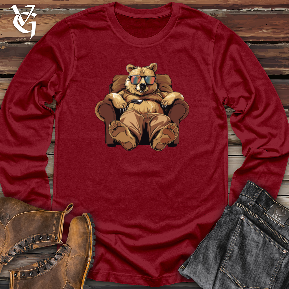 Bear Binge Watch Lounger Long Sleeve