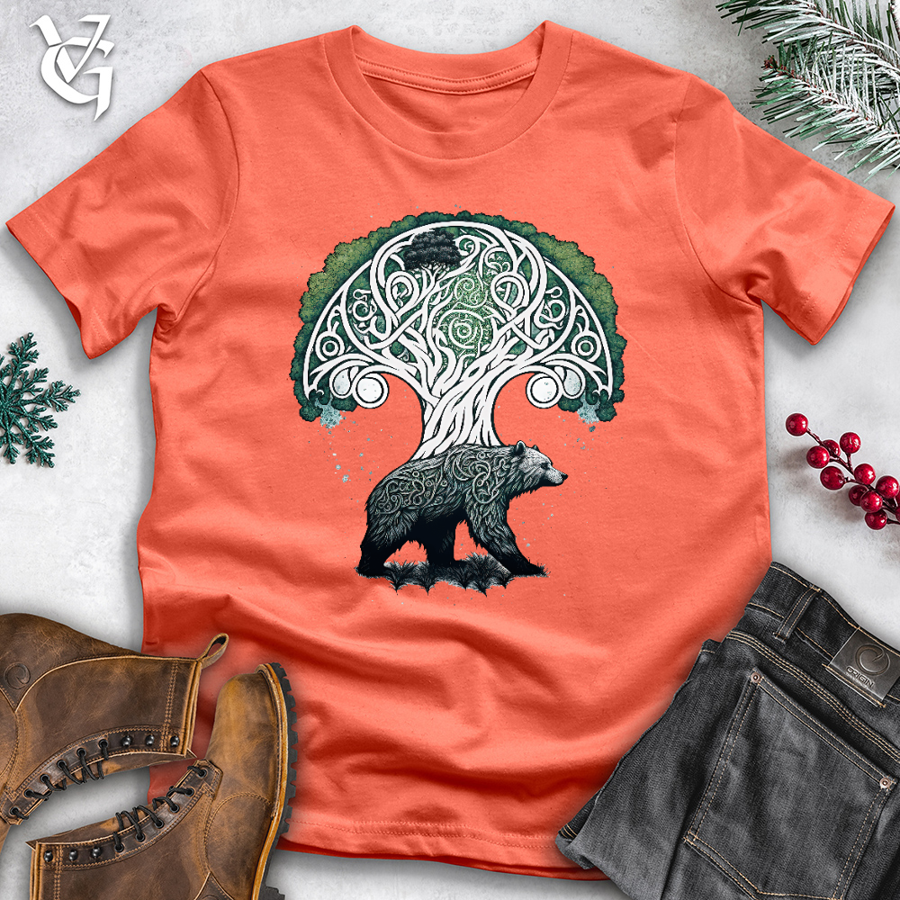 Celtic Bear Of Life Cotton Tee