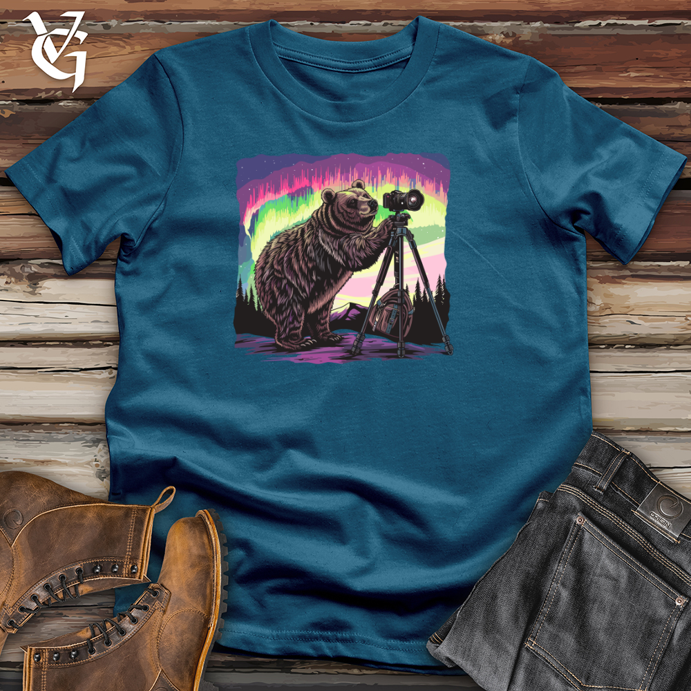 Aurora Bear Photographer Cotton Tee