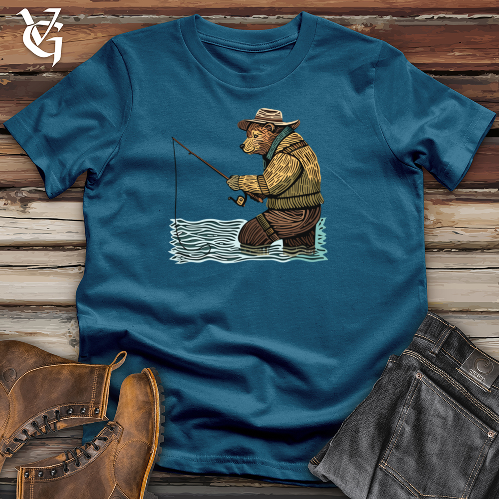 Bear Fisherman Craft Cotton Tee