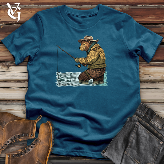 Bear Fisherman Craft Cotton Tee