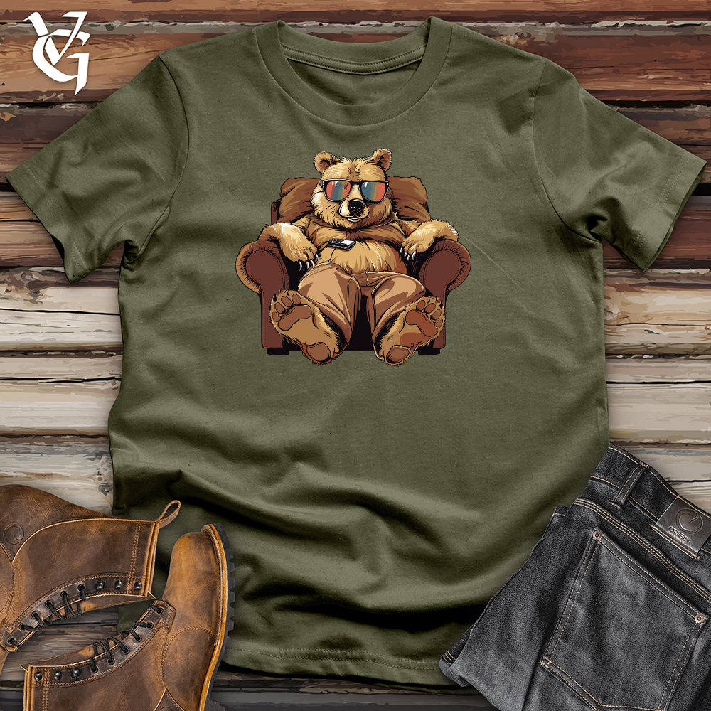 Bear Binge Watch Lounger Cotton Tee