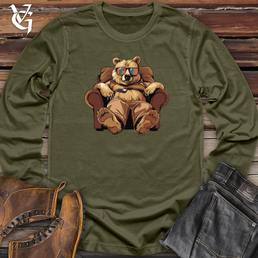 Bear Binge Watch Lounger Long Sleeve