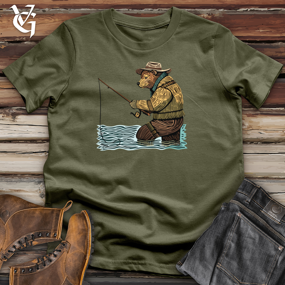 Bear Fisherman Craft Cotton Tee