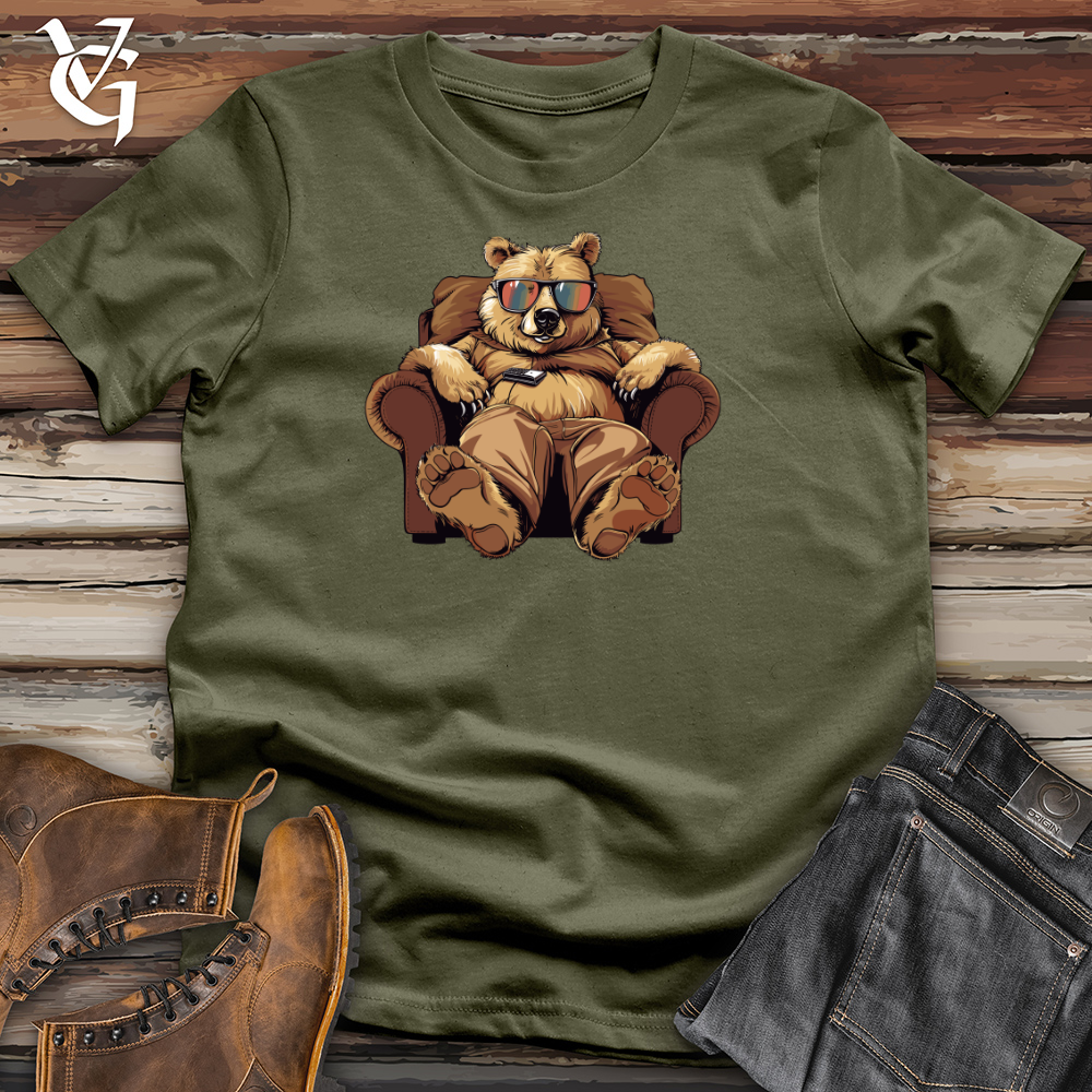 Couch Bear Binge Cotton Tee