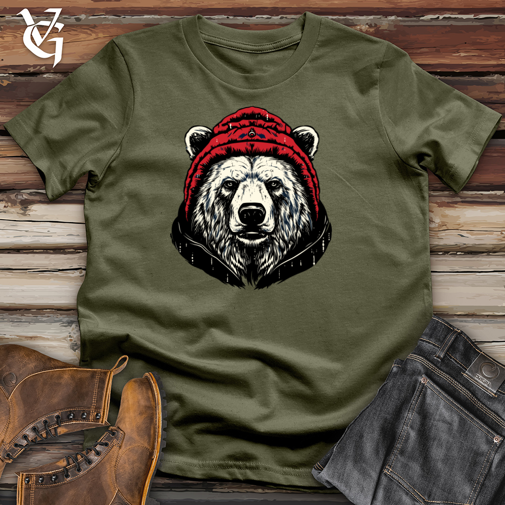 Vintage Beanie Bruin Cotton Tee