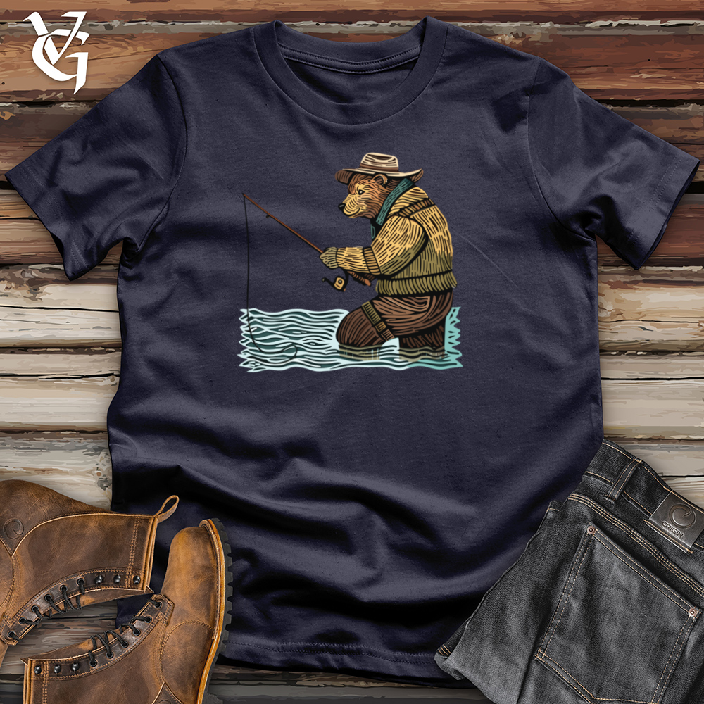 Bear Fisherman Craft Cotton Tee