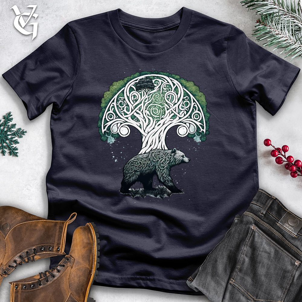 Celtic Bear Of Life Cotton Tee