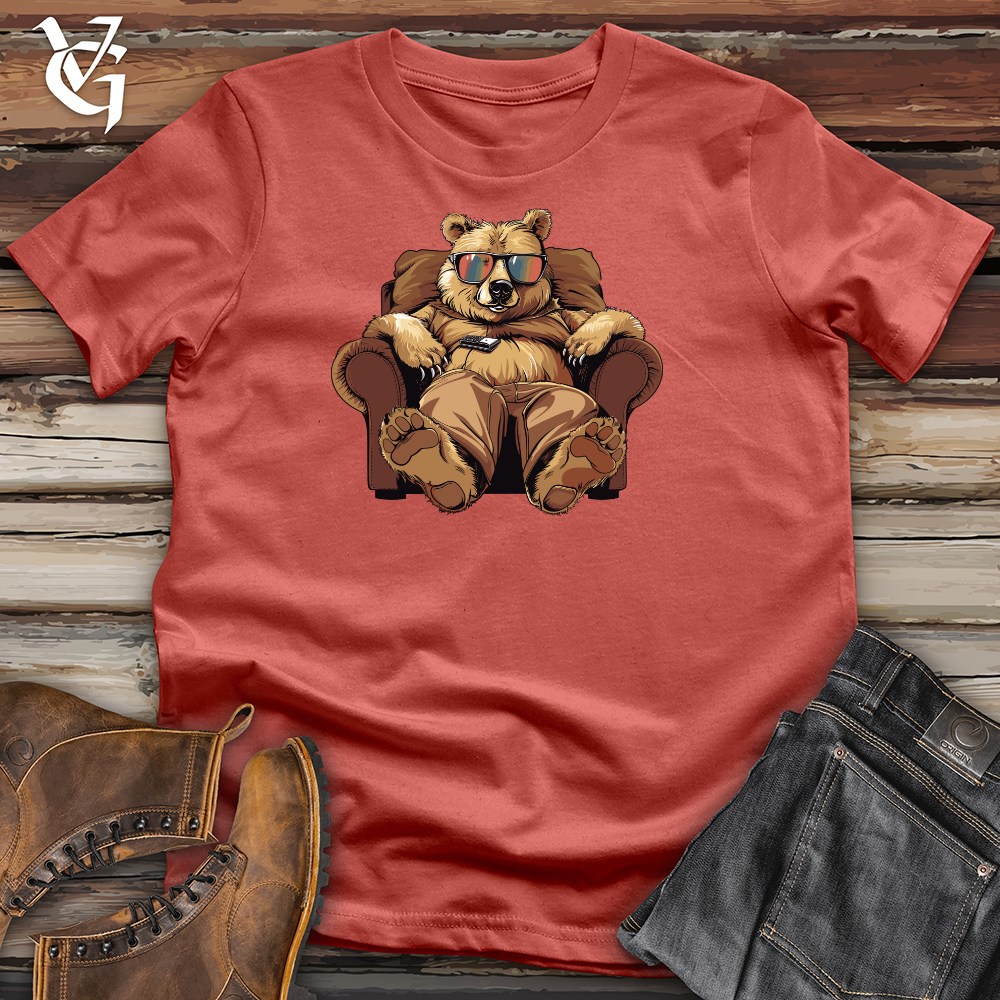 Bear Binge Watch Lounger Cotton Tee