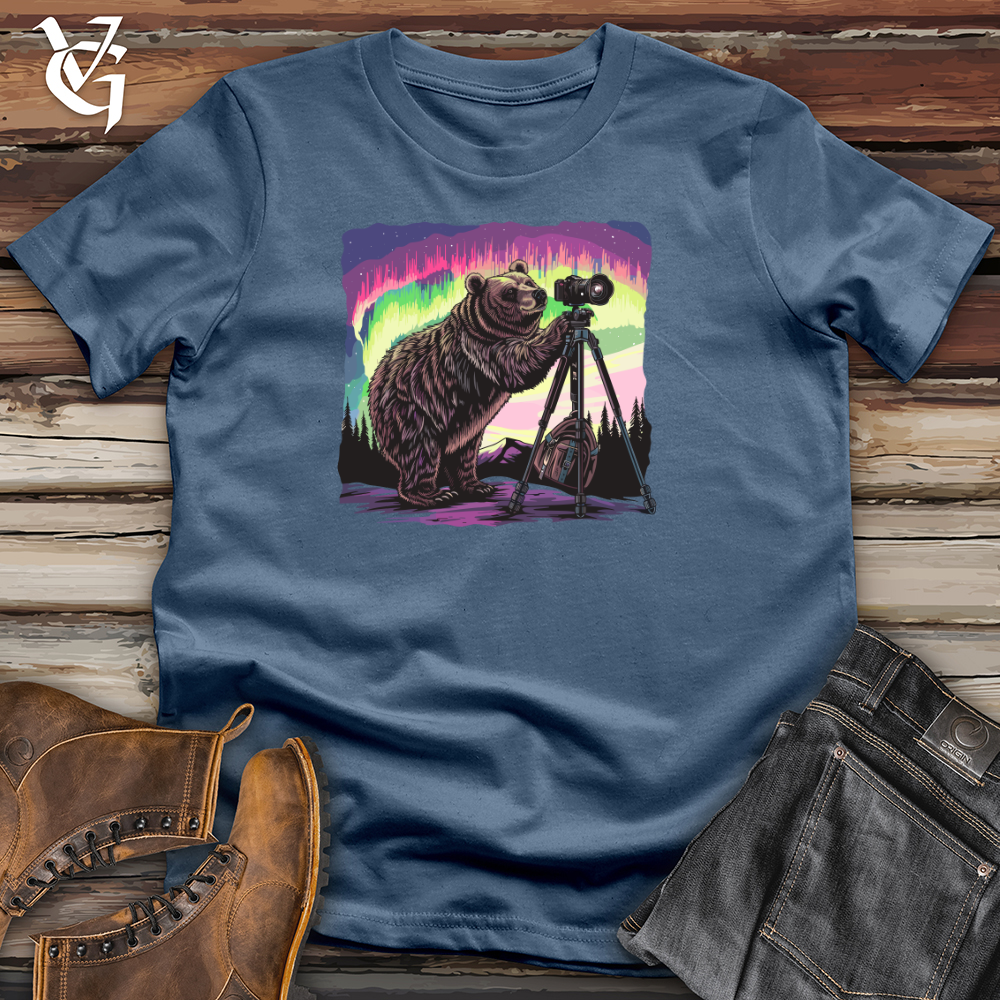 Aurora Bear Photographer Cotton Tee