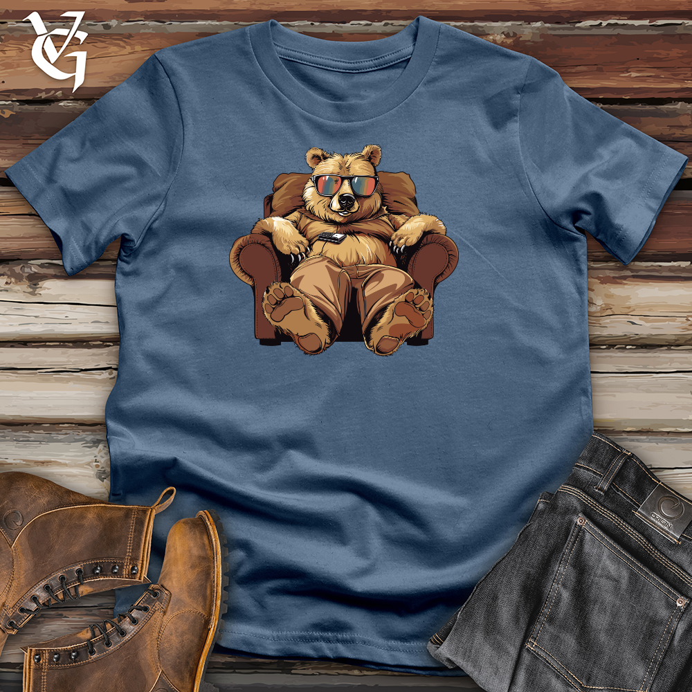 Bear Binge Watch Lounger Cotton Tee