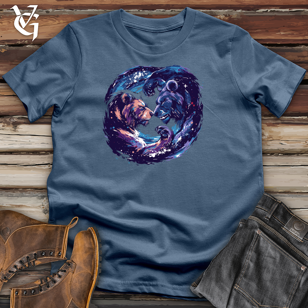 Cosmic Bear Embrace Cotton Tee