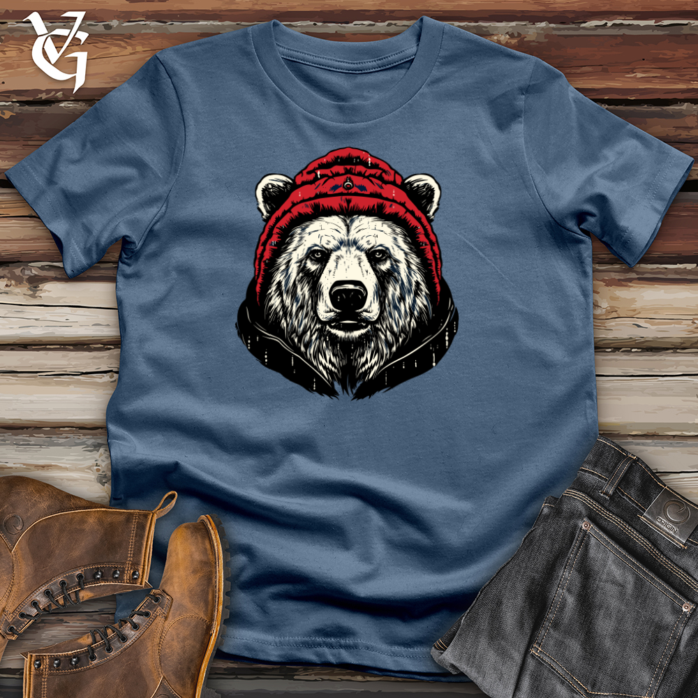 Vintage Beanie Bruin Cotton Tee