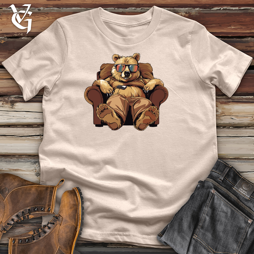 Bear Binge Watch Lounger Cotton Tee