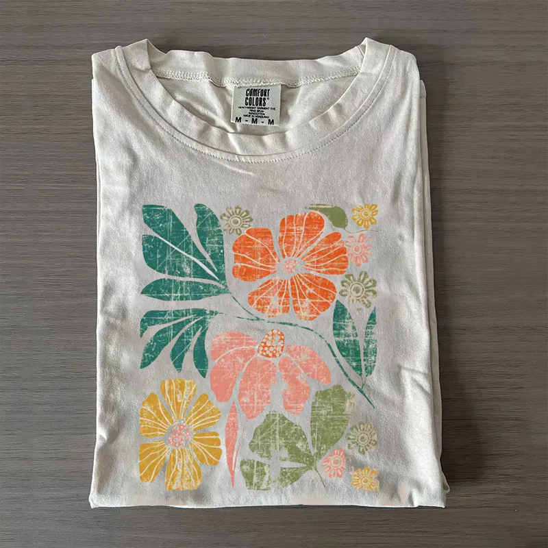 Comfort Colors Flower T-Shirt