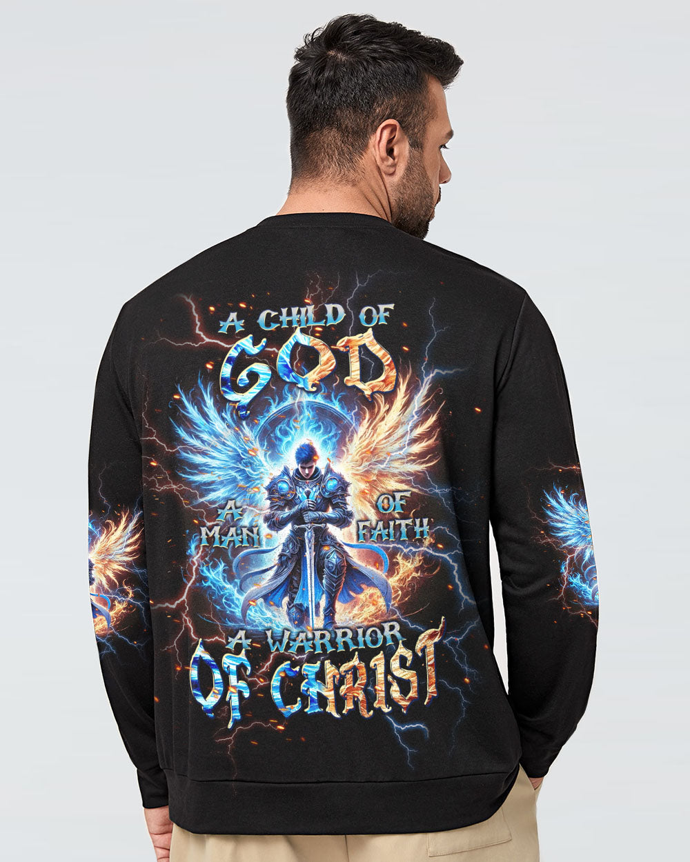 A Warrior Of Christ Men's All Over Print Shirt - Tlpq0807242