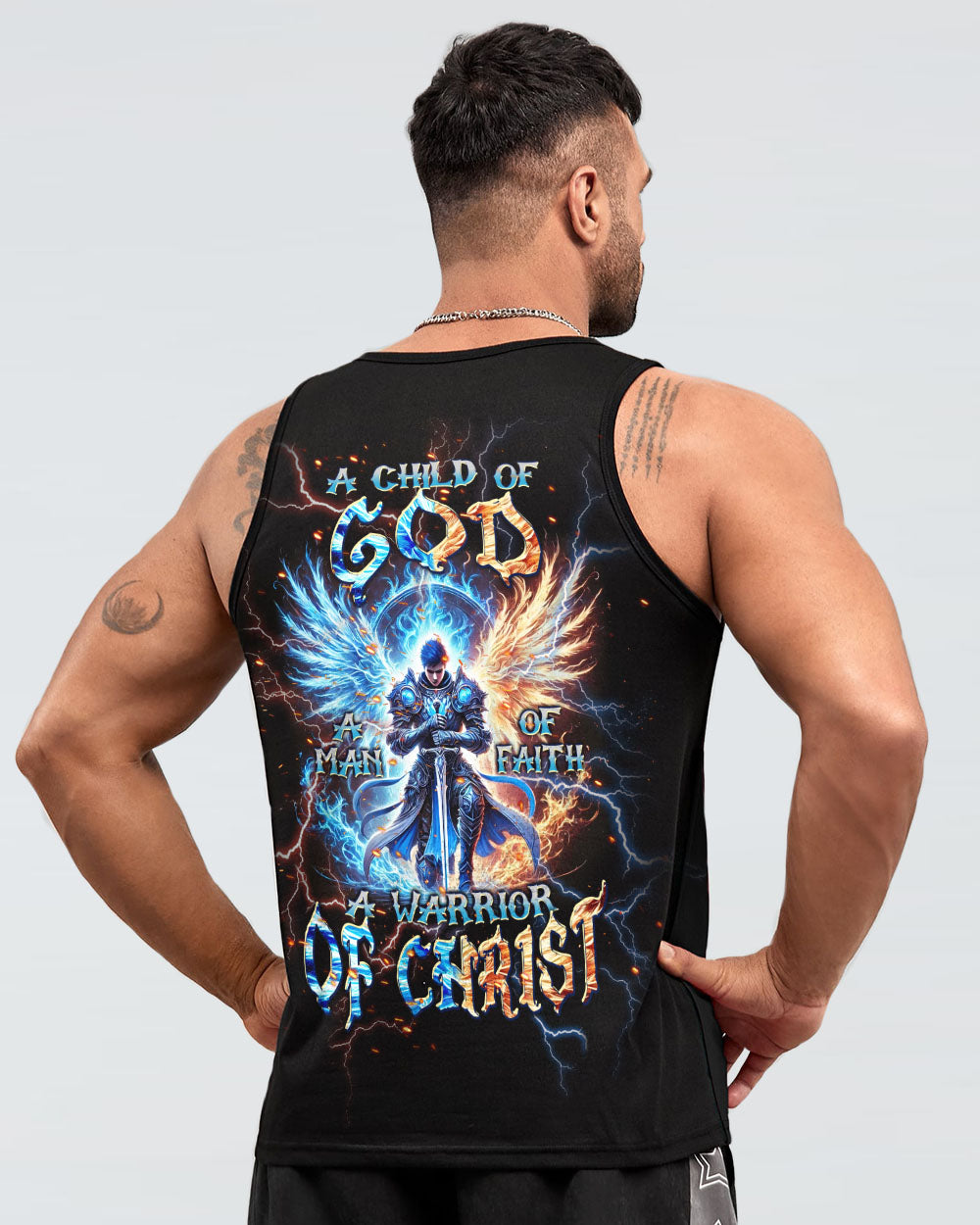 A Warrior Of Christ Men's All Over Print Shirt - Tlpq0807242